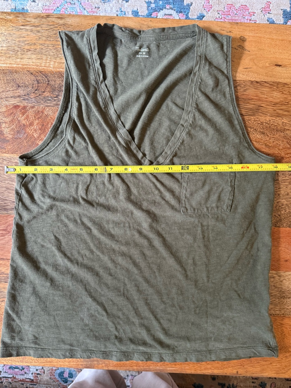 Madewell Olive Green Muscle Tee